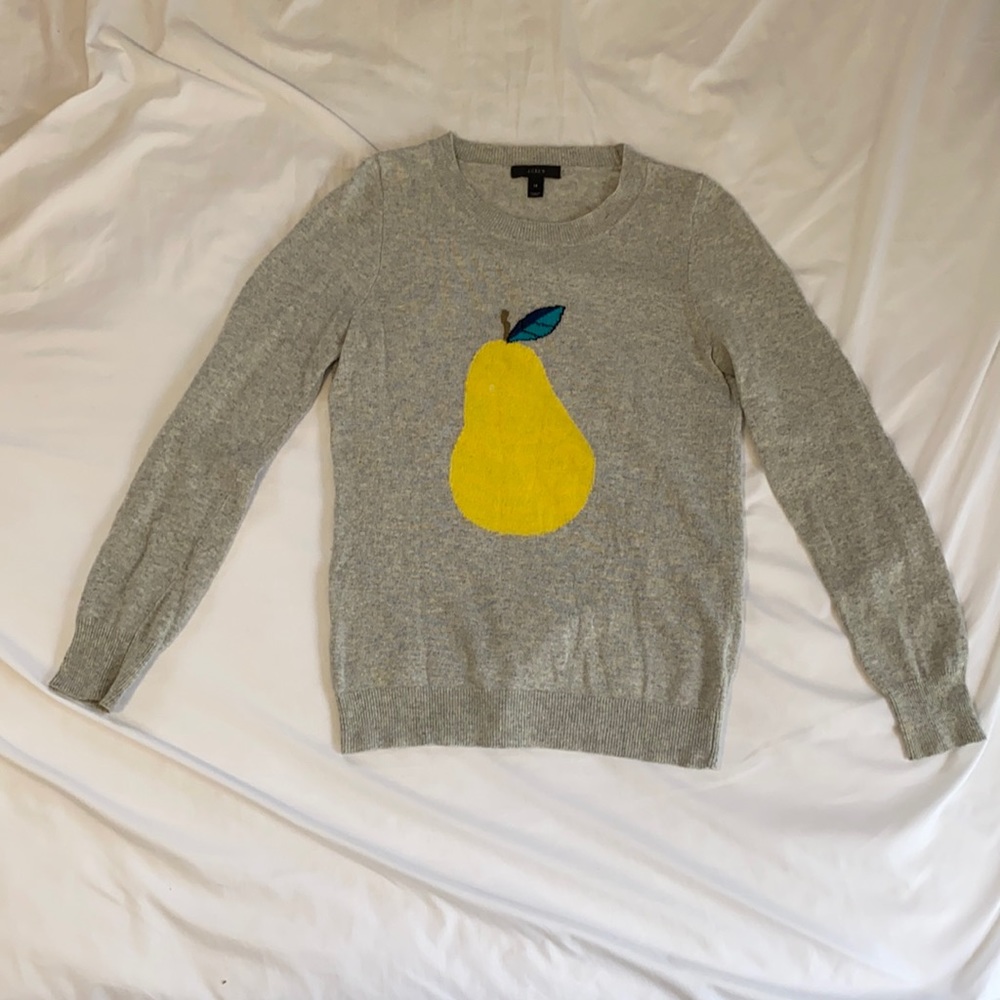 J. Crew Pear Sweater Size XS